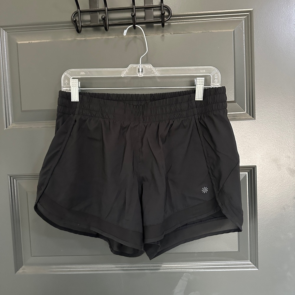 Athleta black running shorts (size medium)